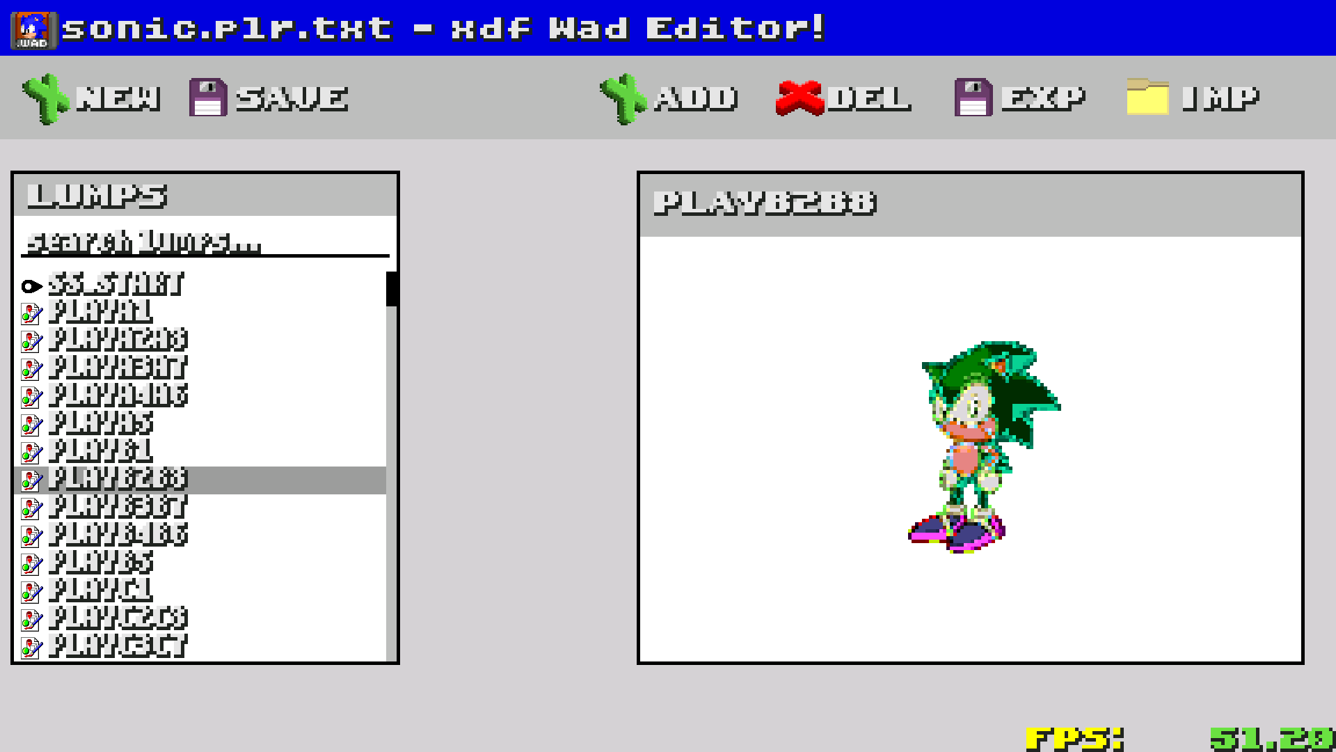 showcase of the user interface